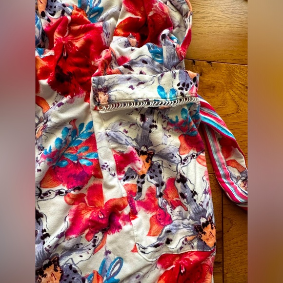 Soft Surroundings Floral Robe Size Petite XS - Picture 4 of 10
